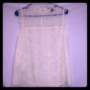 White Lace Top
